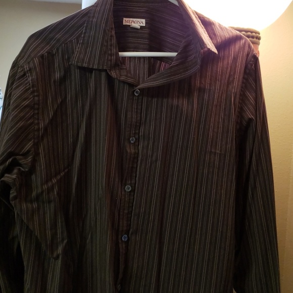 Merona Other - Mens long sleeve dress shirt